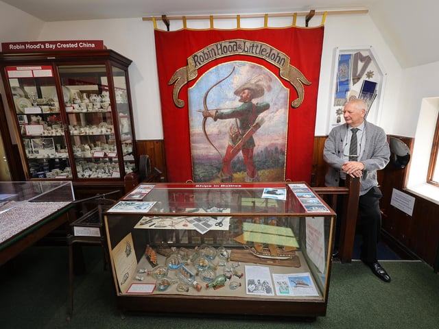 Philip Haigh, Chair of Fylingdales Museum and Archive Trust. picture: Richard Ponter