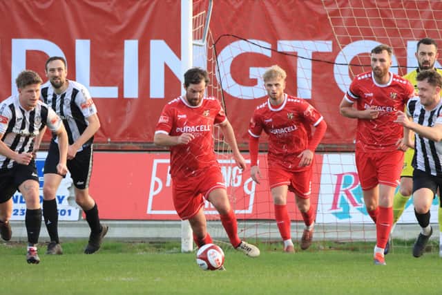 Bridlington Town earned a 1-0 home win against Heaton Stannington. Photos by TCF Photography