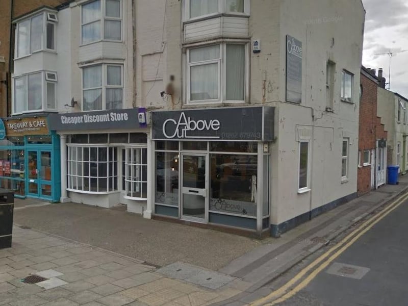 Cut Above is located on the Promenade, Bridlington.