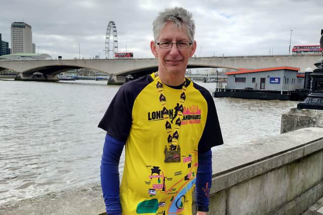 David Field impressed at the London Landmarks Half Marathon.