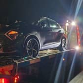 North Yorkshire Police ask driver to get in touch after they failed to stop for police in Cleveland and drove to Scarborough.