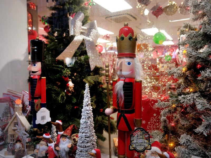 Christmas Wonderland shop looking very festive.