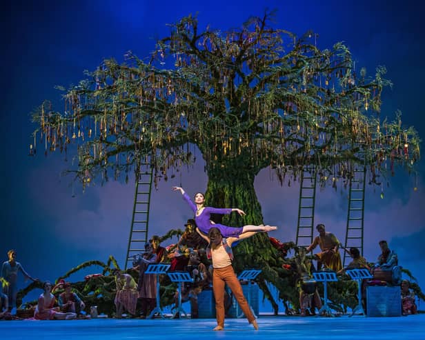A scene from The Winter's Tale by the Royal Ballet at the Royal Opera House