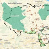Potential development sites submitted so far to the council.  Image: North Yorkshire Council.