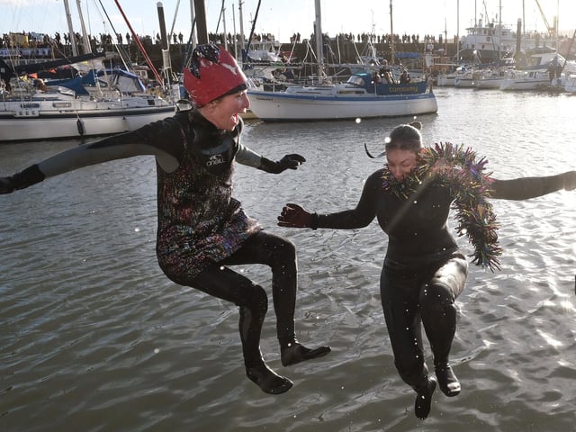 Jumping in
