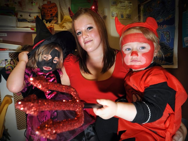 Halloween party day at Buttercups Nursery on Nelson St. 084483a photo: Andrew Higgins