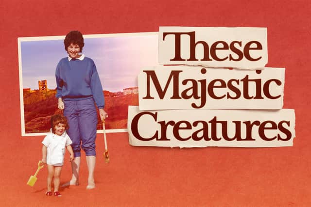 These Majestic Creatures takes us back and forth between the past and present of the Vaughan family – relationships made of old photos, an inherited love of Strictly and insults that only a mother could throw