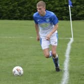 Heslerton's George Ridler was on target during their cup exit at the hands of Whitby Fishermen.