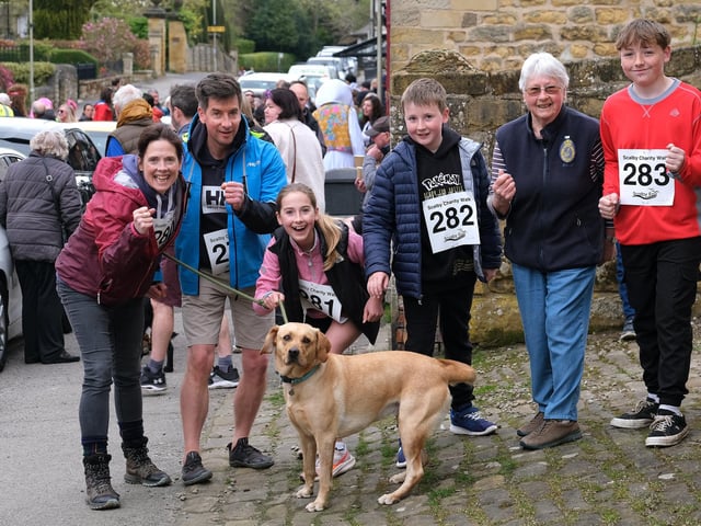 Many furry friends came along to enjoy the event too.