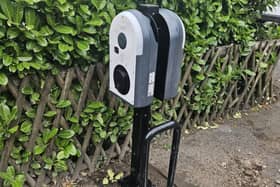 EV Charger installed at local business for free