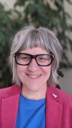 Lynne Elliot, CEO of White Ribbon UK