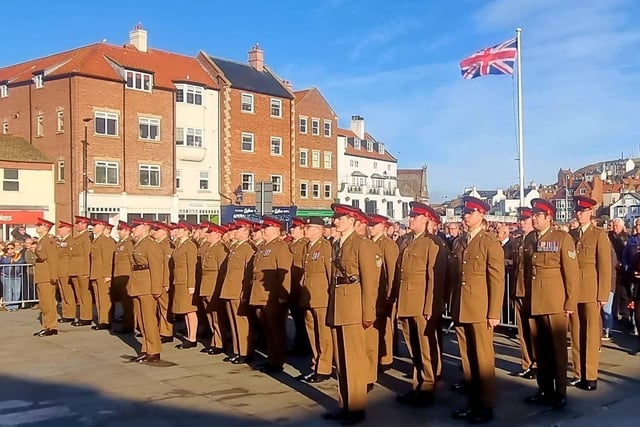 Standing to attention