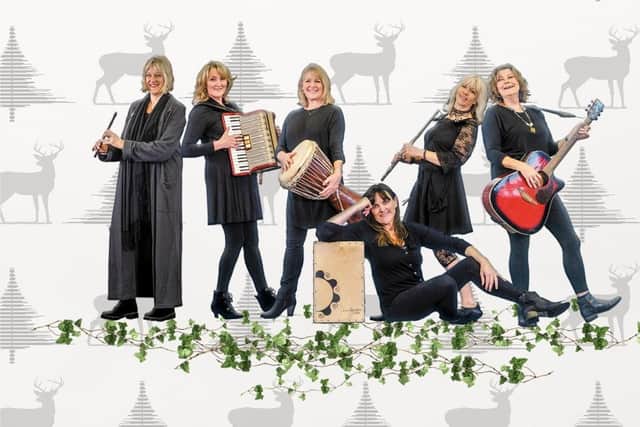 Six-piece Raven will take you on a magical journey, performing traditional festive songs alongside their own original music