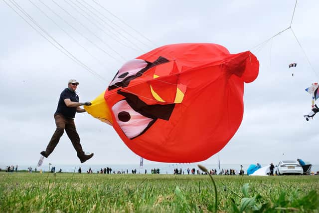 Bridlington Kite Festival is to return to the town for its 11th year. Photo: Richard Ponter