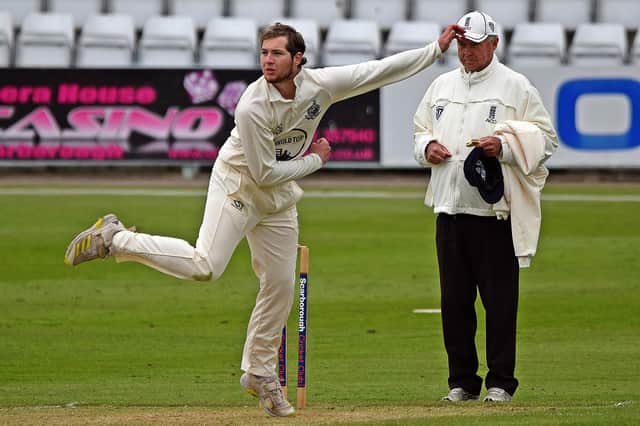 Young leg-spinner Harrison Wood took 1-32 in his best spell of the season so far.