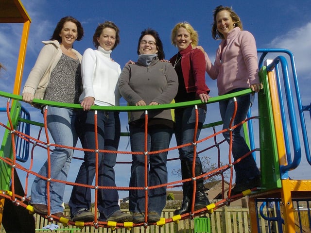 The official opening of the new play area at Bempton and Buckton. (PA0743-27a)