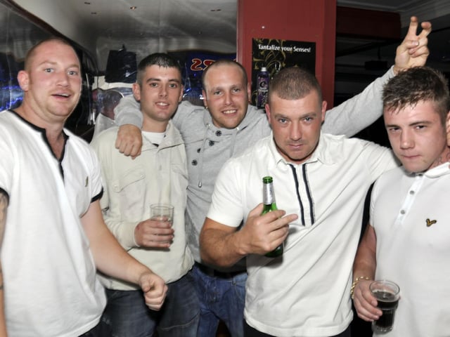 Richie, Pricey, Ben, A.D and Mike.