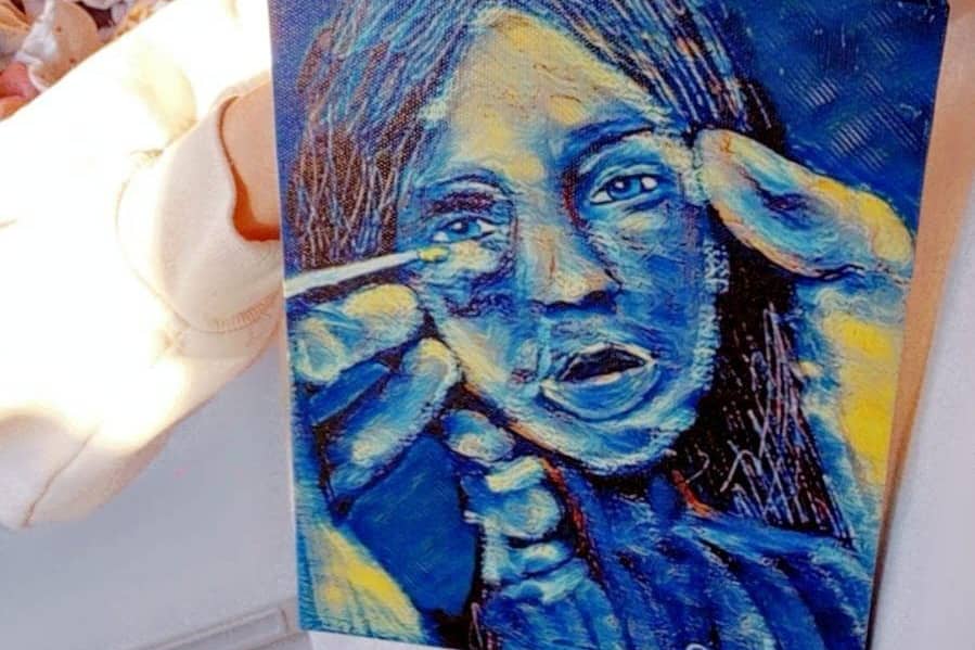 Local artist Megan Clough