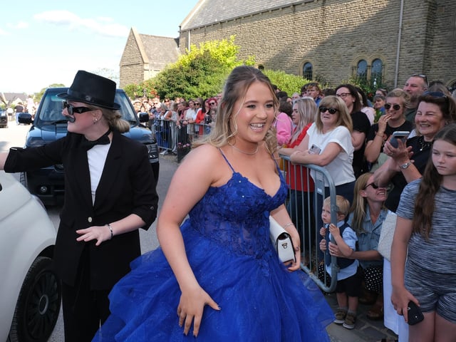 Arriving in style! picture: Richard Ponter