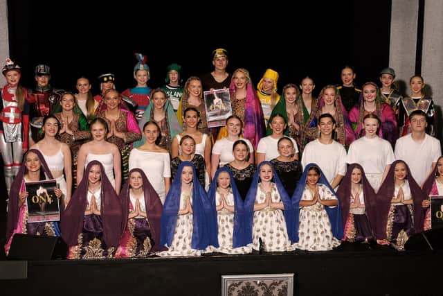The cast of Hatton Performing Arts' show One at the YMCA Theatre this weekend