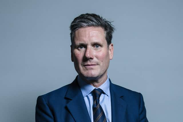 Sir Keir Starmer, official portrait. 