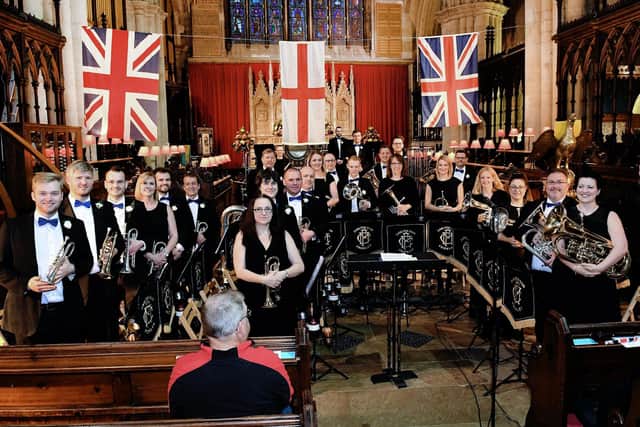Carlton Main Frickley Colliery Band will be at the Priory on Saturday, December 12.