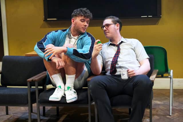 Keane Liley and Kieran Keighley in Education Education Education