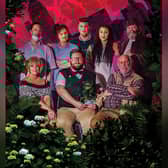 Whitby Area Musical Theatre Company's cast of Little Shop of Horrors.