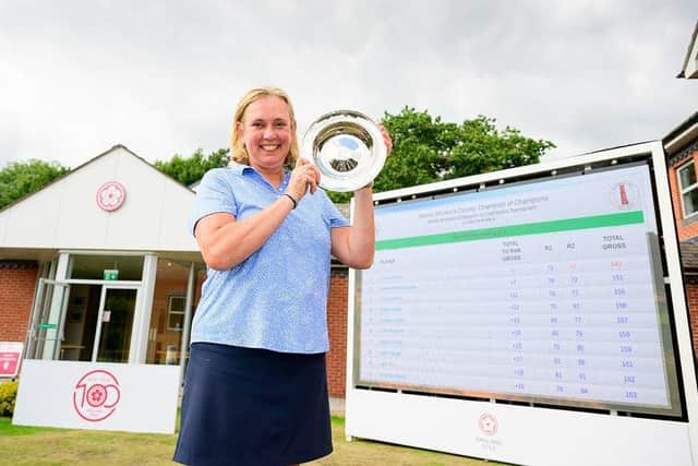 Malton & Norton golfer Emma Brown seals a hat-trick of Senior Women’s County Champion of Champions wins PHOTO BY LEADERBOARD PHOTOGRAPHY