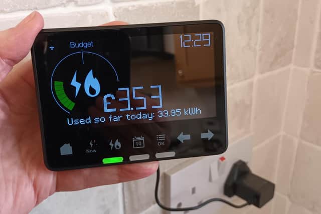 Smart meters could help with energy bills.