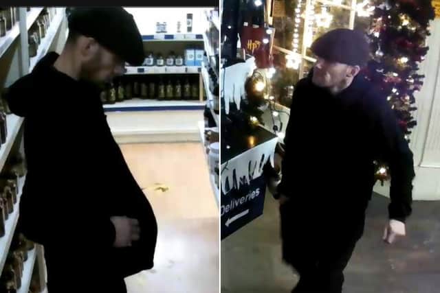 Police in Malton have released images of a man they would like to speak to