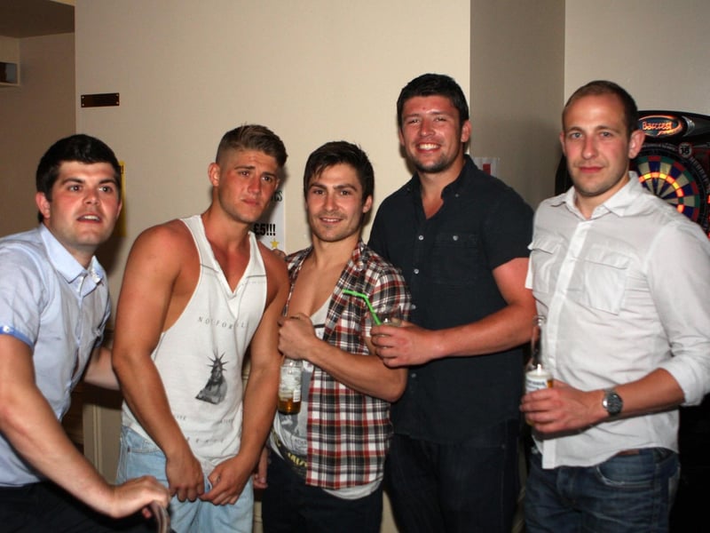 Mark, Liam, Georgie, Fryirs and Knowlson in Red Square.
132842e