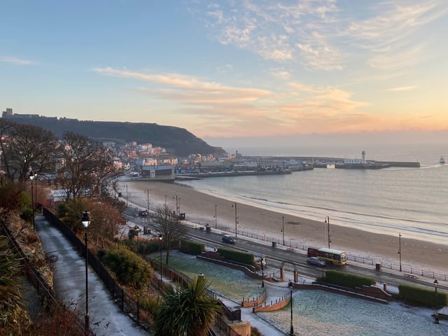 Stunning shot of South Bay.