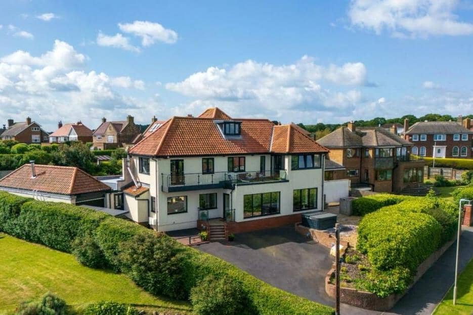 This property on Wheatcroft Avenue, Scarborough, is on sale on Rightmove for offers in excess of £1million