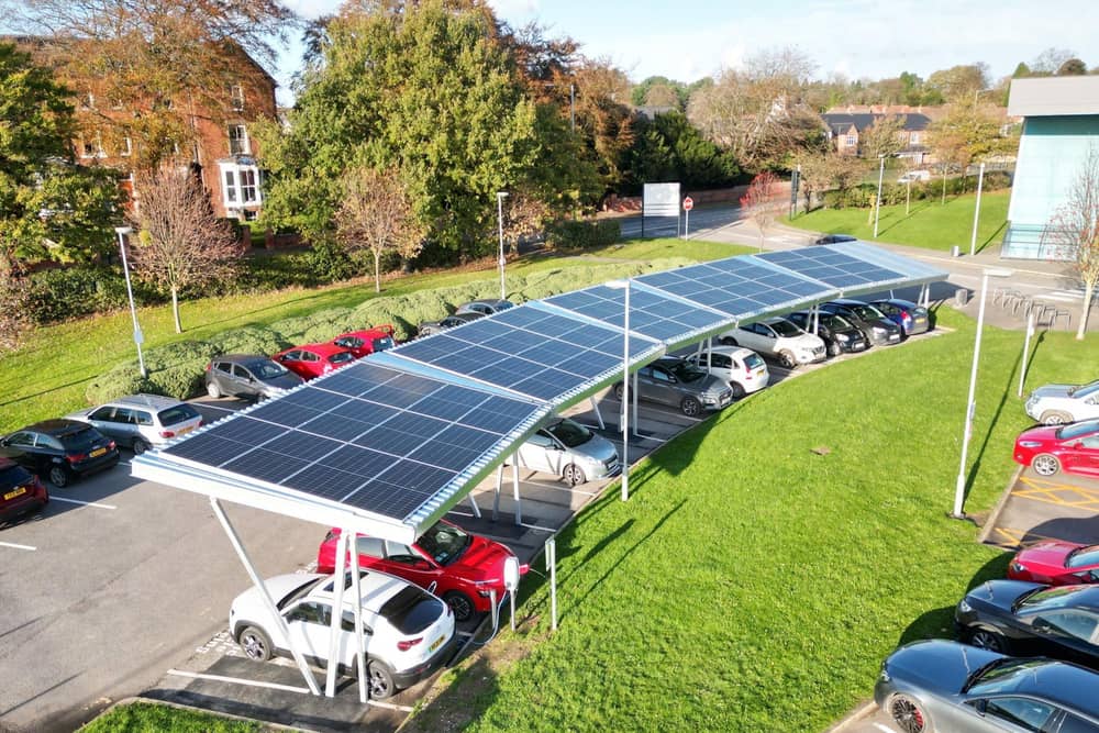 The council is committed to installing renewable energy across its facilities and buildings.