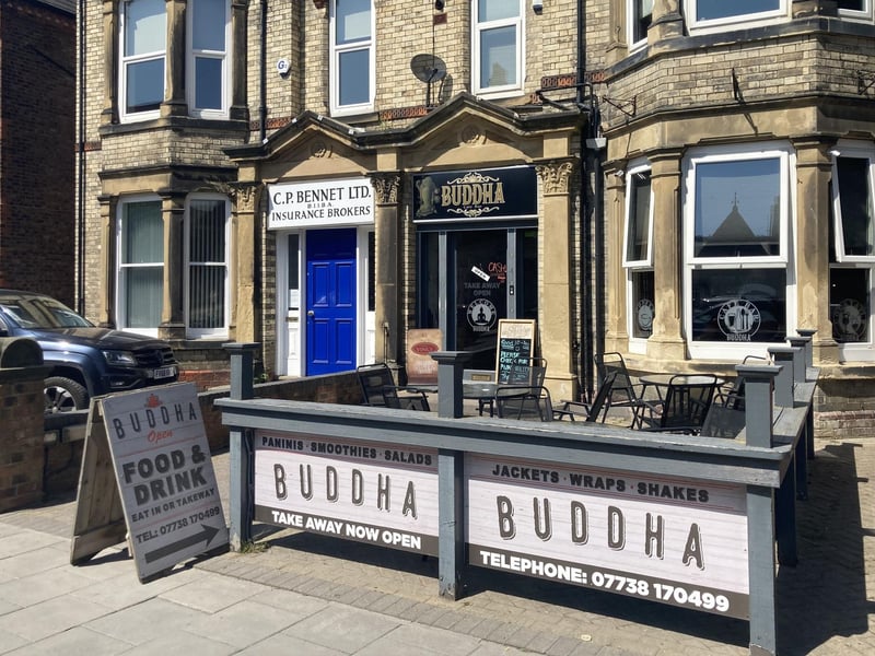 Buddha Bar is located on Quay road in Bridlington. It has a variety of toasted sandwiches, wraps, paninis and fresh cut sandwiches for customers to indulge in.