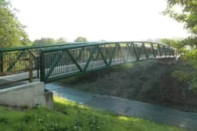 Possible design of the bridge at High Mill, Scalby. picture: NYC