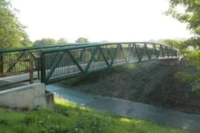 Possible design of the bridge at High Mill, Scalby.  picture: NYC