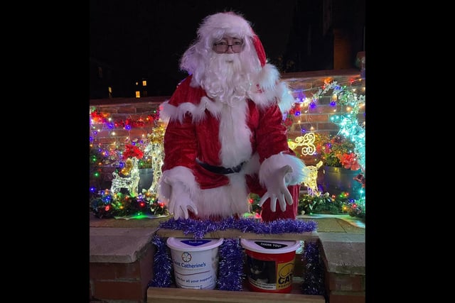 Visiting Santa costs £1 - £2 with a small gift - and money raised will be donated to local charities