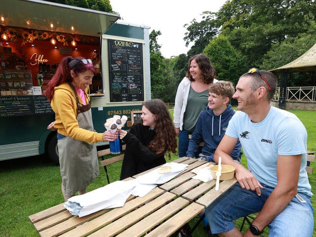 With an abundance of local makers and businesses at the event, there were plenty of treats for the afternoon.