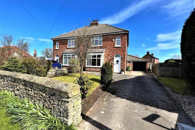 This three bedroom, one bathroom semi-detached home is currently for sale with Ellis Hay for £325,000.