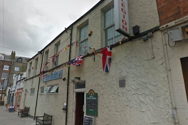 Former British Legion Club, on Scarborough's Bar Street.
Google Maps.