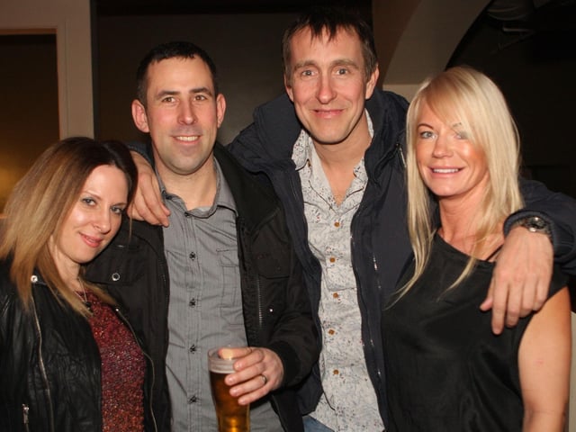 Susanne, Mark, Johnty and Jo in Barbican