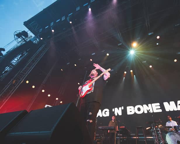 Check our our images from Rag'n'Bone Man's stellar performance below!
