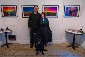 Simon Scott and Nicole Carr, who run the Astro Dog astrology business.