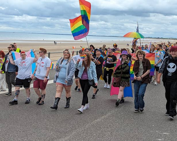 Residents, businesses and groups are invited to join this year’s Pride Parade. Photo courtesy of Martha Woodward