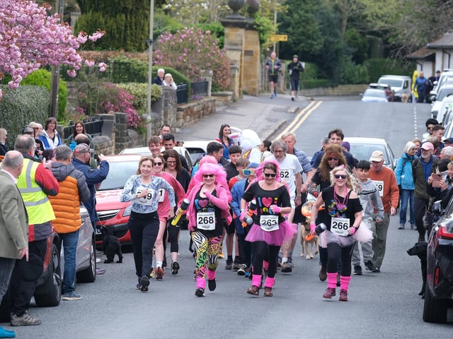 The first group of the day starts the event and sets the pace.