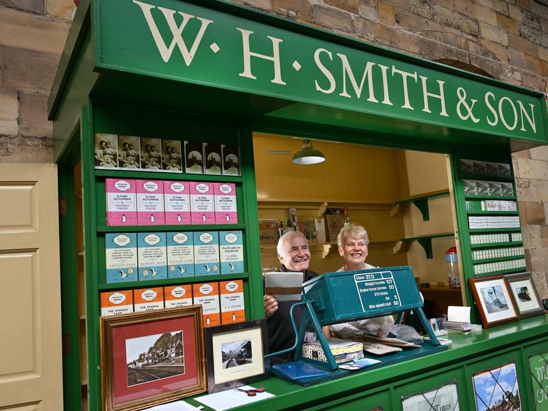 Tombola at the News Stall. photo: Richard Ponter