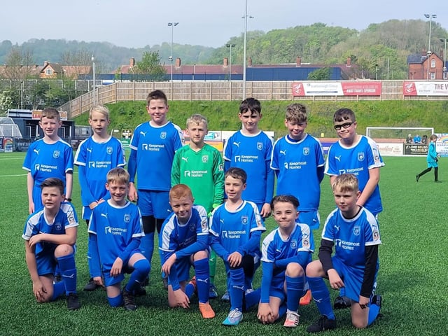 Heslerton Hurricanes Under-11s.