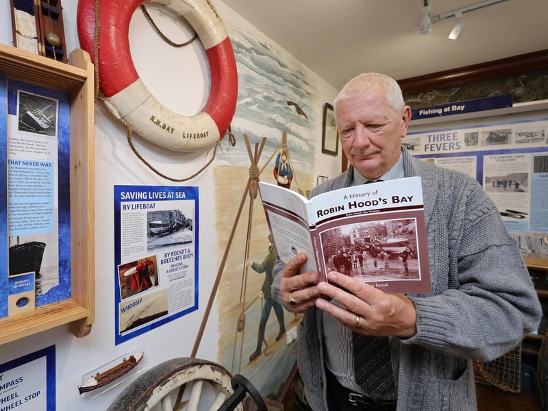 Philip Haigh, chair of Fylingdales Museum and Archive Trust. Photo: Richard Ponter